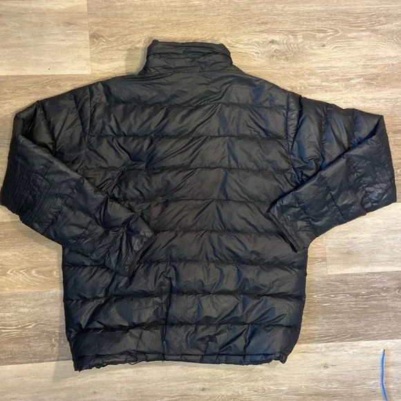 Patagonia mens XL black puffer zip up jacket - Picture 2 of 5